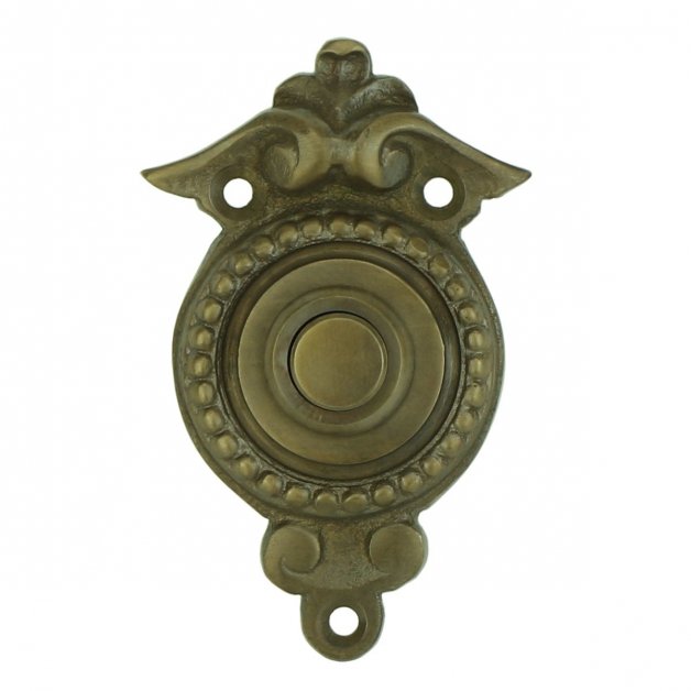 Deurbeslag Deurbellen Deurbel monumentaal brons Stößen - 78 mm