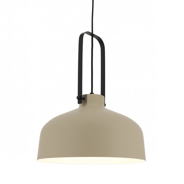 Hanglampen Fabriekslamp industrieel beige Vaglia - Ø 37.5 cm
