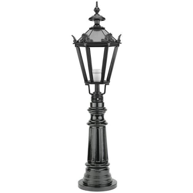 Buitenverlichting Klassiek Landelijk Tuinlamp Oldambt met kronen L - 105 cm