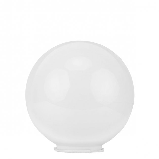 Sphère plastique verre opale séparé - Ø 20 cm