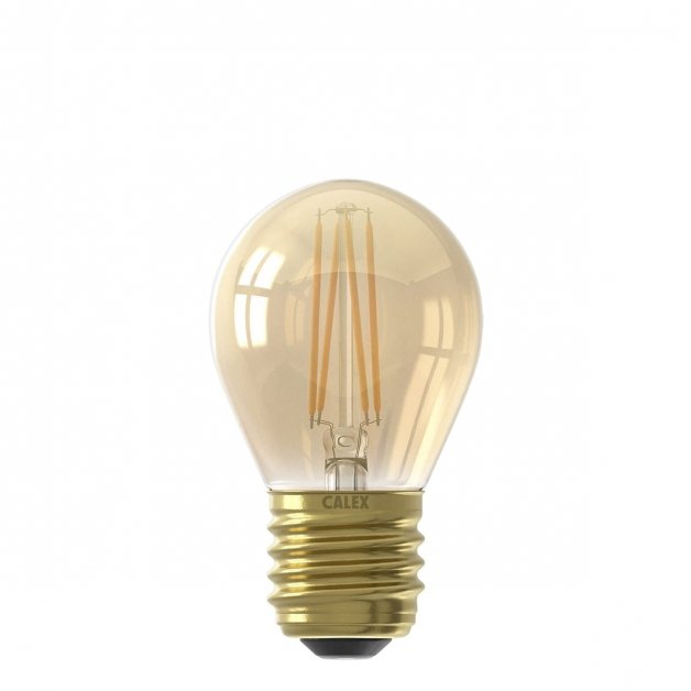 Led kuglelampe Mini Pære Guld - 3.5W