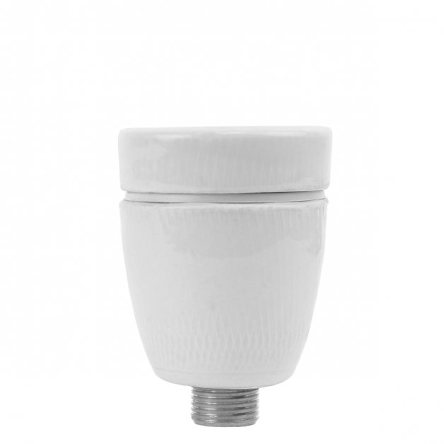 Losse porseleinen lamphouder E27 - Ø 10 mm