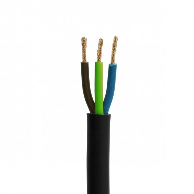 Outdoor Lighting Connection material Power cord 3 x 0.75 mm2 VMVL - 2 m