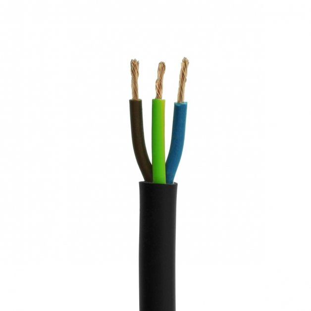 Outdoor Lighting Connection material Power cable 3 x 0.75 mm2 VMVL - 5 m