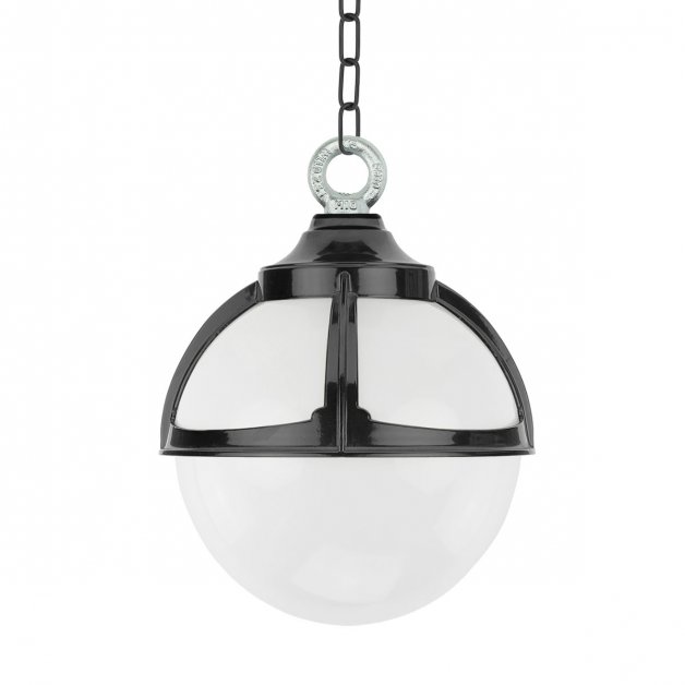 Sphere hanging lamp Achlum chain - Ø 25 cm