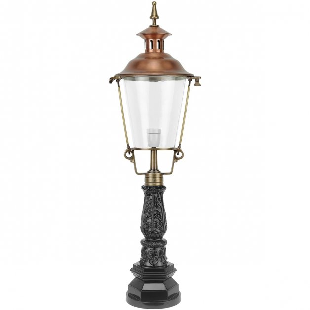 Garden lantern round Eursinge bronze - 109 cm