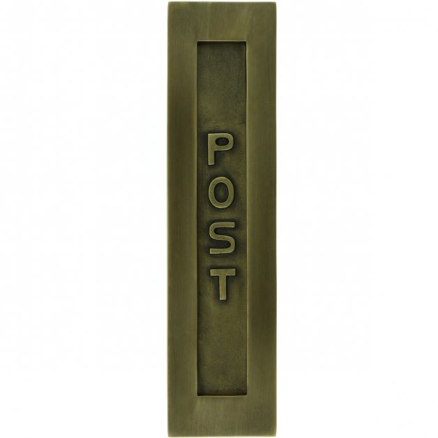 Brevklap Post stående bronze Uxbridge - 325 mm