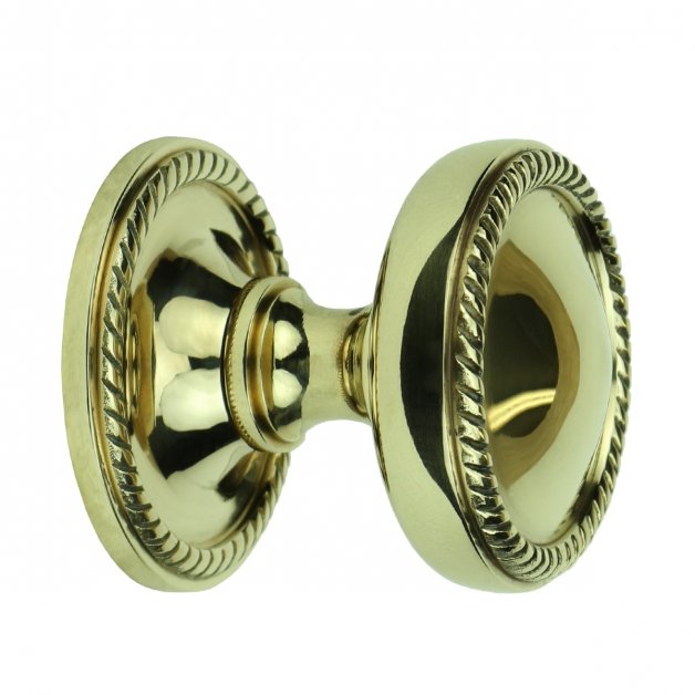 Doorknob outside brass Annaburg - Ø 74 mm