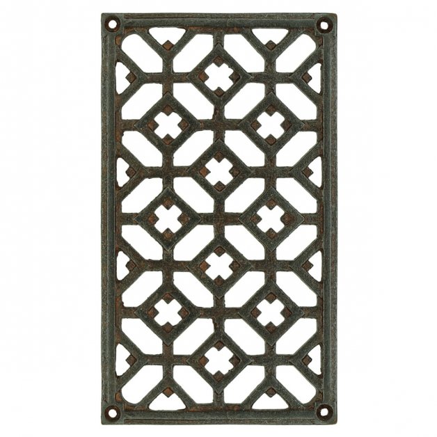 Door lattice square cast iron Bitburg - 160 mm