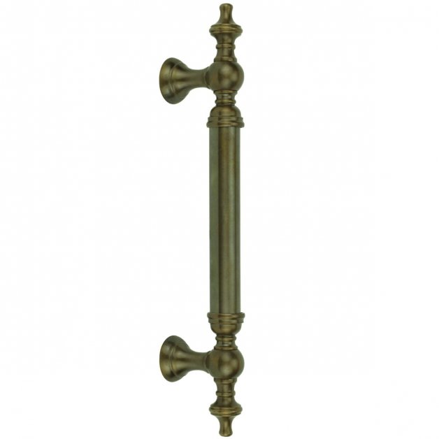 Door handle long rod bronze Volkach - 340 mm