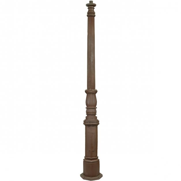 Løse lanternepæl stolpe støbejern M03G - 223 cm
