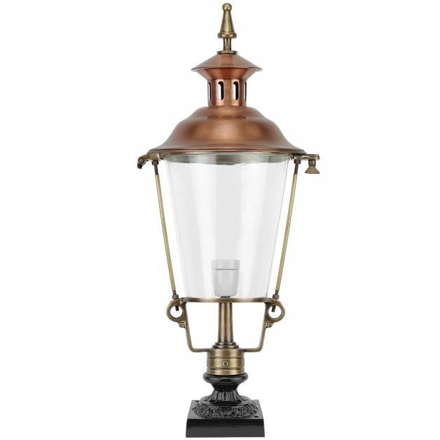 Lantern on foot Gieterveen bronze - 70 cm