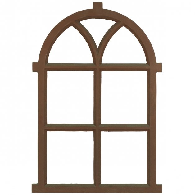 Stabilt vindue tungt støbejern - 65.5 cm