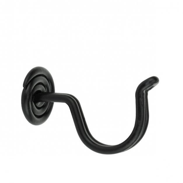 Draadhaakje zwart ijzer Altentreptow - 30 mm
