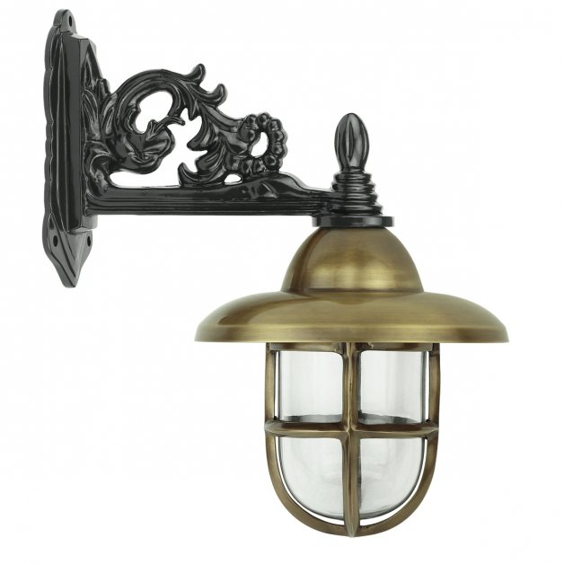 Stable lamp nautical Catrijp old brass - 45 cm