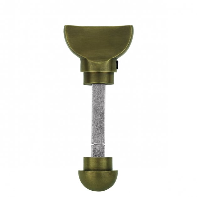 Toilet lock antique bronze wing knob - Ø 23 mm