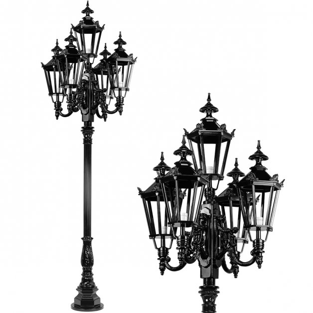 Lanterne mât IJsbrechtum 5-Lumières - 275 cm