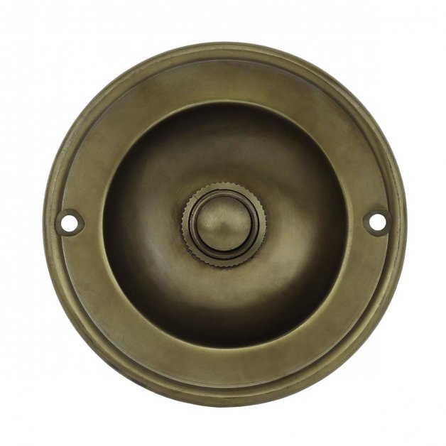 Deurbel komvormig brons Husum - Ø 80 mm