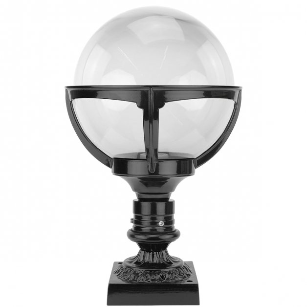 Lampe boule verre clair Aasterberg - 40 cm