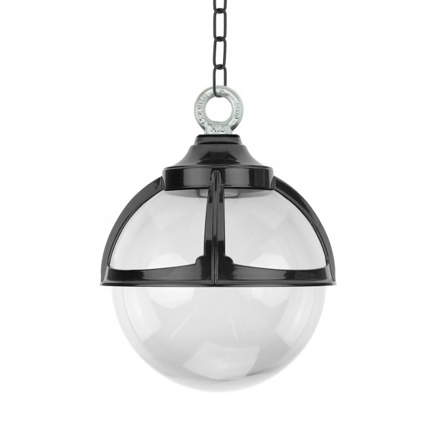 Chain lamp clear sphere Altforst - Ø 25 cm