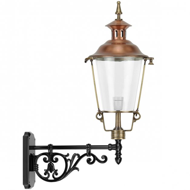 Facade lantern copper Dreischor - 84 cm
