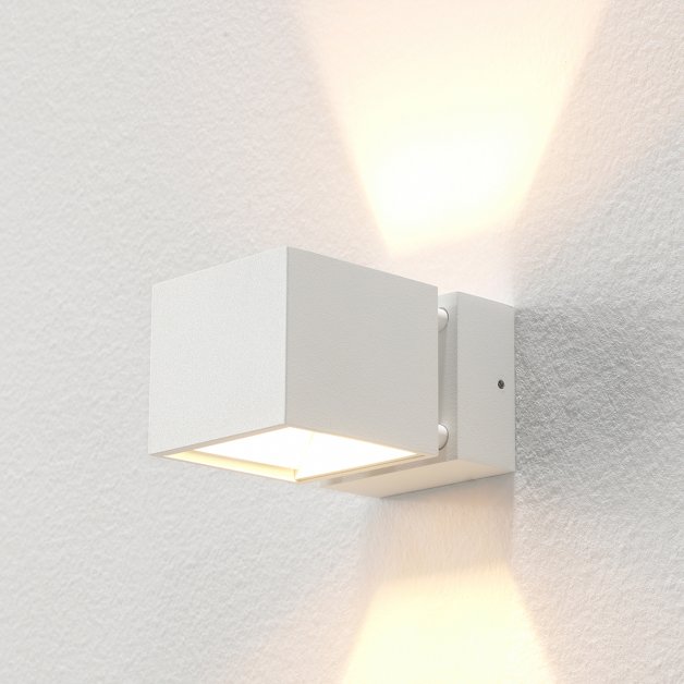 Væglampe design up down hvid Acuto - 6.8 cm