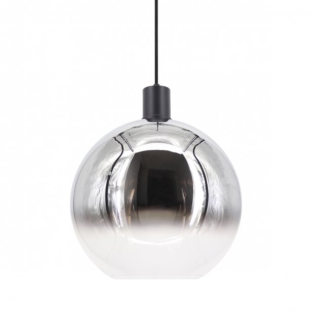 Hanglamp chroom rookglas Graglia - Ø 40 cm