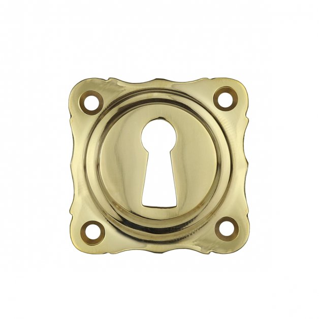 Key rosette brass Braubach - 42 mm