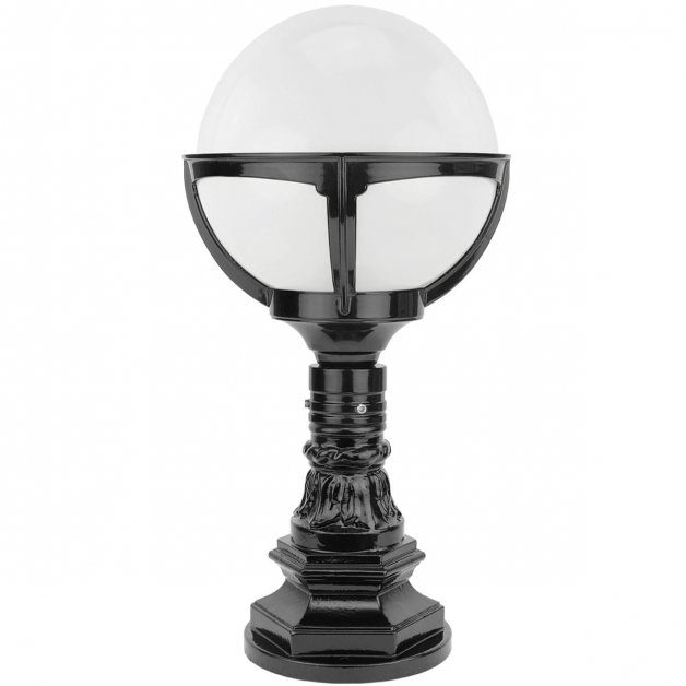 Lampe boule Schagen Opale sphère - 56 cm