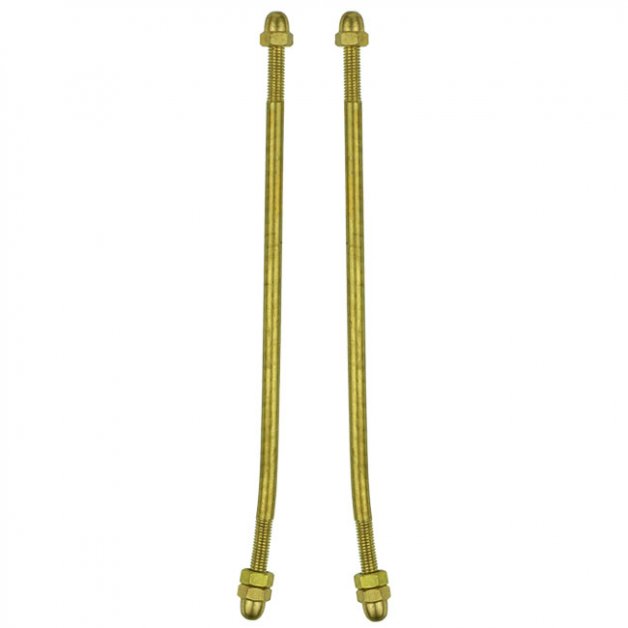 Lampshade rods brass K07 - 30,5 cm