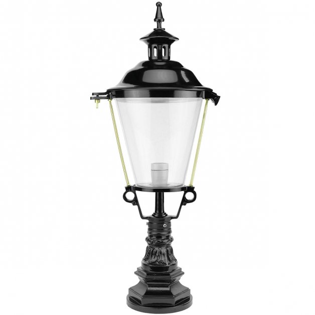 Buitenverlichting Klassiek Landelijk Poer lantaarn rond Katwoude - 81 cm 