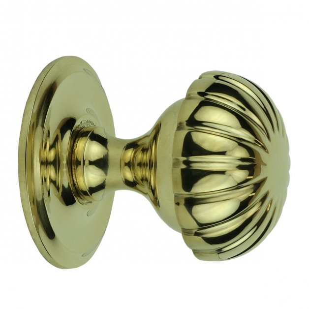 Hardware Doorknobs House door knob brass Bleicherode - Ø 70 mm