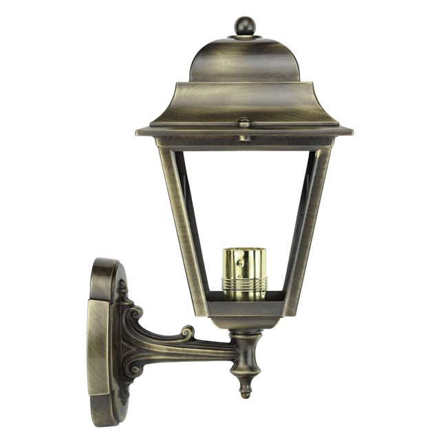 Outdoor Lighting Copper Brass Wall lamp antique bronze Bargebek - 38 cm
