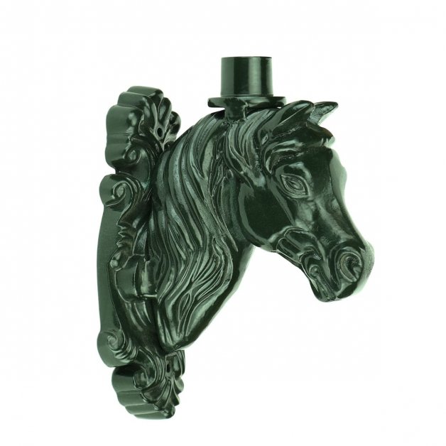 Buitenverlichting Klassiek Landelijk Wandsteun Paard ornament WA73 - 32 cm