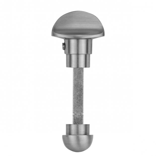 Hardware Toilet Locks Toilet lock retro matt nickel with pin - Ø 23 mm 