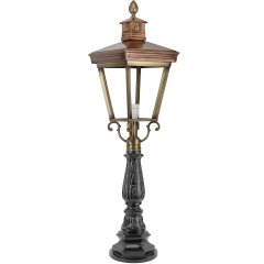 Lanterne d'allée Landhorst bronze - 105 cm