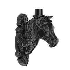 Wandhalterung Pferd ornament WA73 - 32 cm