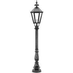Buitenverlichting Klassiek Landelijk Lantaarn lamp staand Bleiswijk - 142 cm