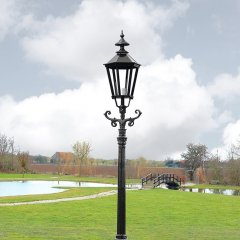 Außenbeleuchtung Klassisch Ländlich Laternenlampe sechseck Bovenkarspel - 280 cm