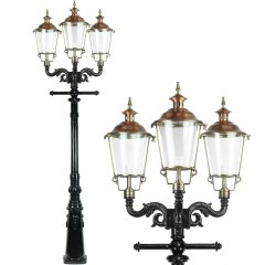 Lanterne lampe Bikkershorn 3-lys - 250 cm