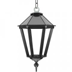 Outdoor Lighting Classic Rural Chain lamp Leusden on chain XL - 70 cm