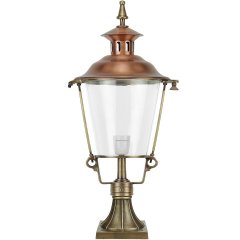 Outdoor Lighting Copper Lantern lamp Slootdorp bronze XL - 98 cm