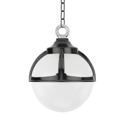 Sphere hanging lamp Achlum chain - Ø 25 cm
