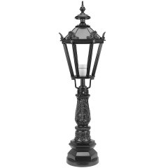 Außenbeleuchtung Klassisch Ländlich Gartenlampe stehend Kelmond kronen - 112 cm