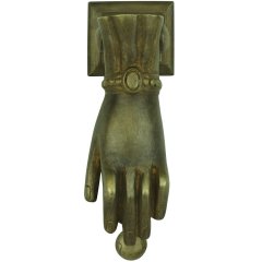 Door knocker hand ornament Bürgel - 145 mm