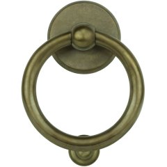 Türbeschläge Türklopfers Ring klopfer landlich bronze Gröditz - 160 mm