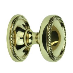 Hardware Doorknobs Doorknob outside brass Annaburg - Ø 74 mm