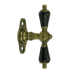 Window Accessories Fittings Window handle antique brass Gifhorn - 110 mm
