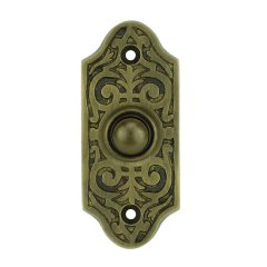 Hardware Doorbells Doorbell with switch bronze Neusäß - 80 mm