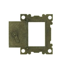 Hardware Door Grilles Door hatch grille bronze Müllrose - 130 mm